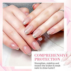 Nail Repair Kit Transparent Crystal for Broken Cracked Split Weak Nails