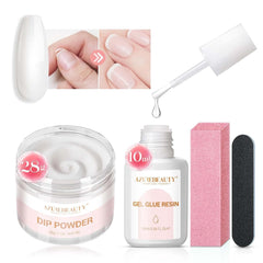 Nail Repair Kit Transparent Crystal for Broken Cracked Split Weak Nails
