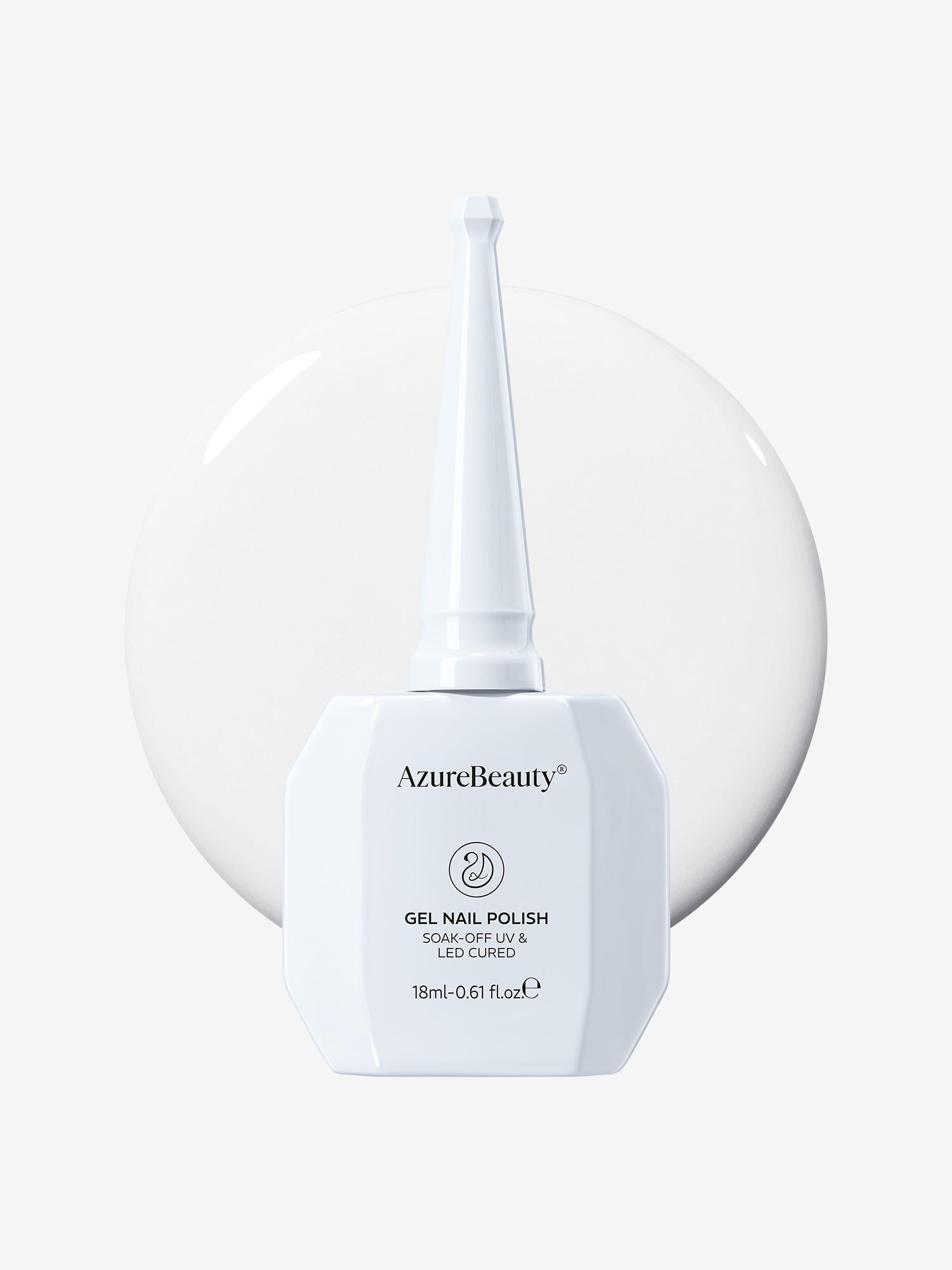 Gel Nail Polish 18ML-Pure White