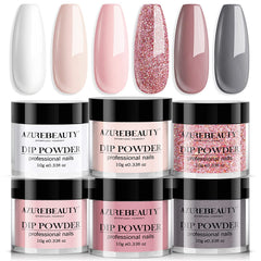 Romantic Pink - 6Pcs Dipping Powder Set