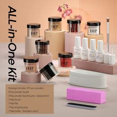 Modern City - 18Pcs Dip Powder Nail Kit Starter Kit