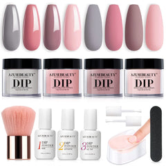 Classic Pink - 12Pcs Dip Powder Nail Kit Starter Kit