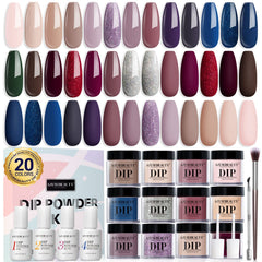 Noble Style - 29Pcs Dip Powder Nail Kit Starter Kit