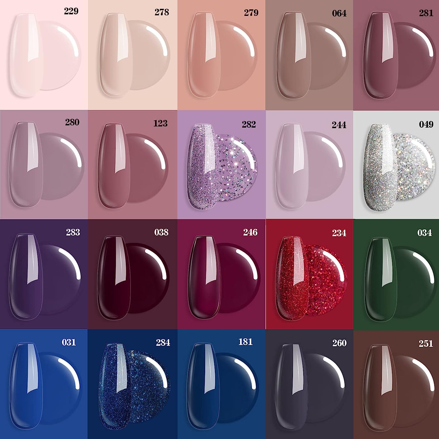 Noble Style - 29Pcs Dip Powder Nail Kit Starter Kit