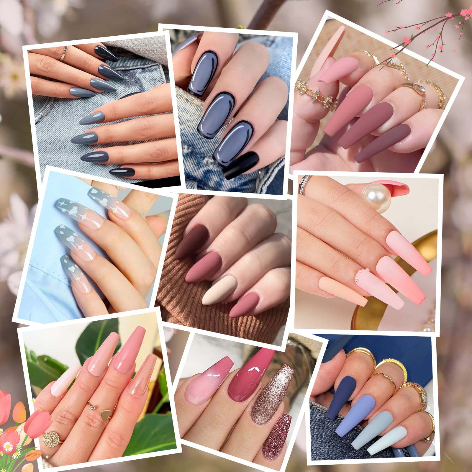 Late Winter - 29Pcs Dip Powder Nail Kit Starter Kit