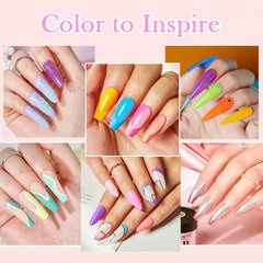 Spring into Summer - 29Pcs Dip Powder Nail Kit Starter Kit