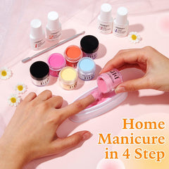 Spring into Summer - 29Pcs Dip Powder Nail Kit Starter Kit