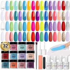 Going Summer - 42Pcs Dip Powder Nail Kit Starter Kit