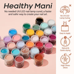 Hawaiian beach - 42Pcs Dip Powder Nail Kit Starter Kit