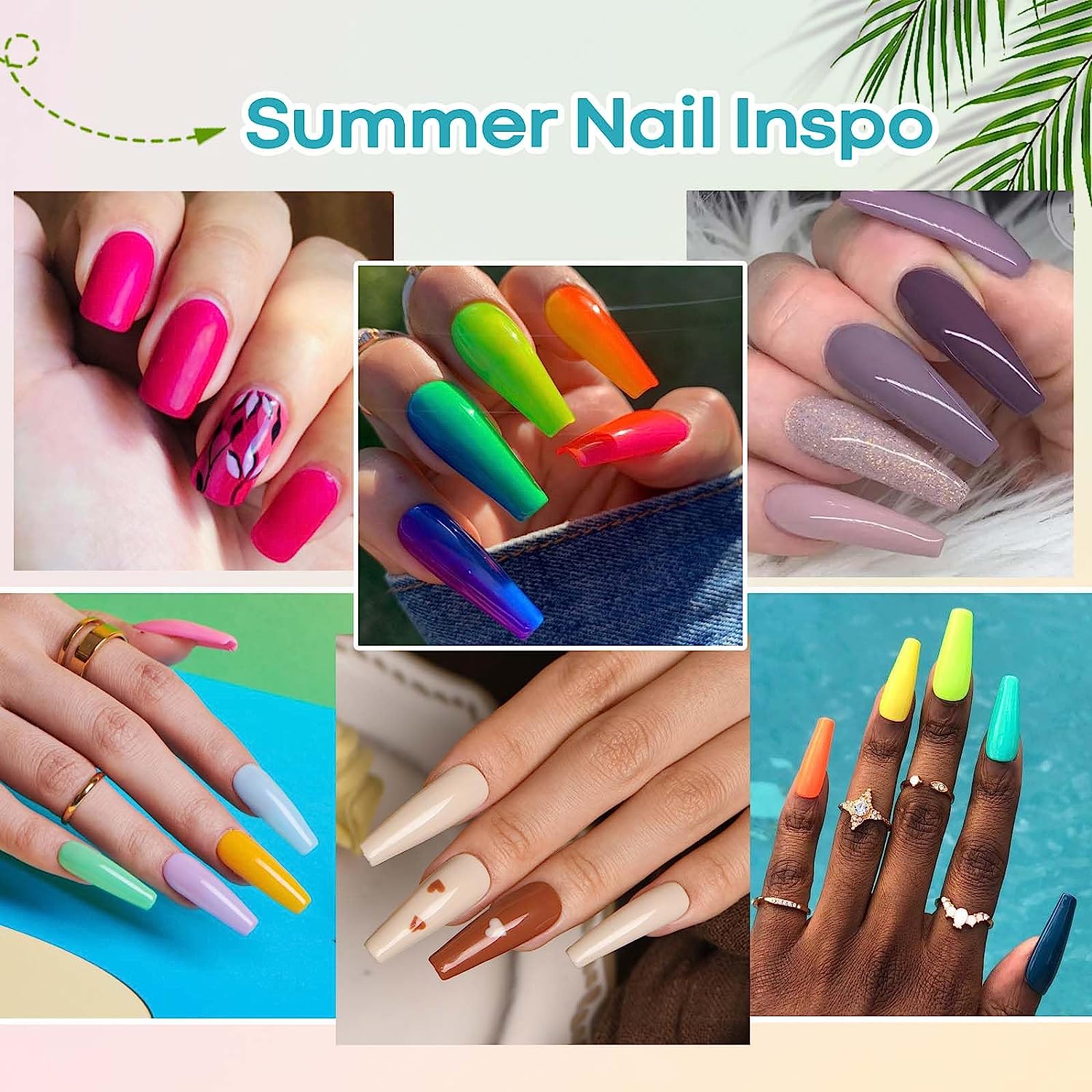 Azure Waves - 36Colors Dip Powder Nail Kit Starter Kit