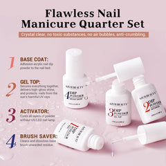 Warm Winter - 29Pcs Dip Powder Nail Kit Starter Kit