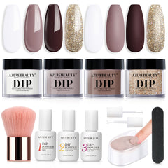 Modesty - 12Pcs Dip Powder Nail Kit Starter Kit