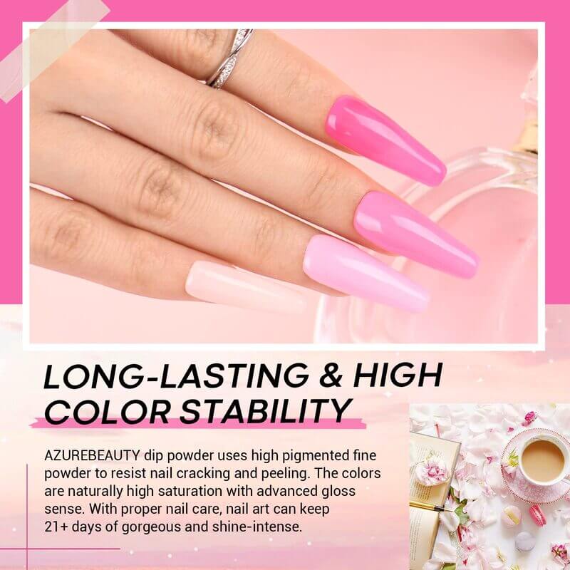 Cherry Blossom Pink - 6Pcs Dipping Powder Set