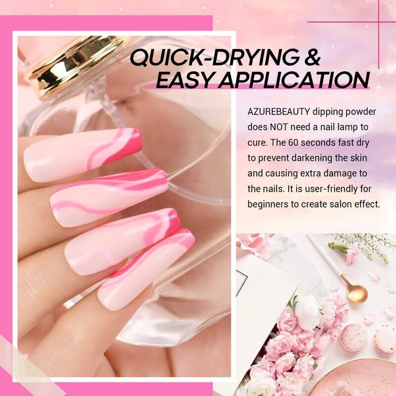 Cherry Blossom Pink - 6Pcs Dipping Powder Set