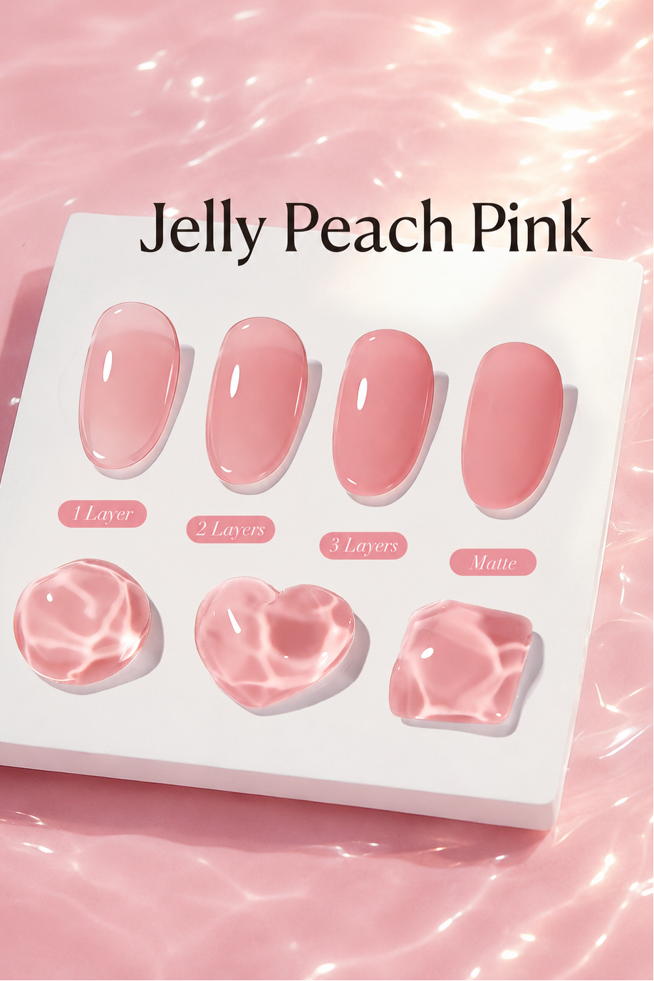 Jelly Blush Pink Nail Polish 18ml